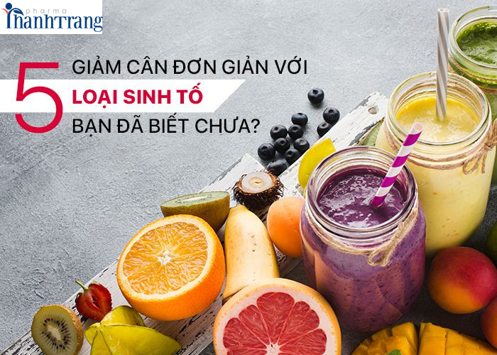 UỐNG SINH TỐ GIÚP GIẢM CÂN_KHÓ TIN NHƯNG ĐÓ LÀ SỰ THẬT
